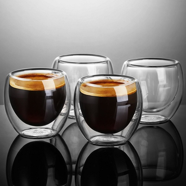 لیوان دوجداره بسته 4 عددی مدل بدون دسته لیوان دوجداره بسته 4 عددی مدل بدون دسته
