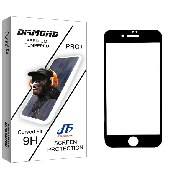 محافظ صفحه نمایش جی اف مدل Diamond glass مناسب برای گوشی موبایل اپل iPhone 6plus /6s plus