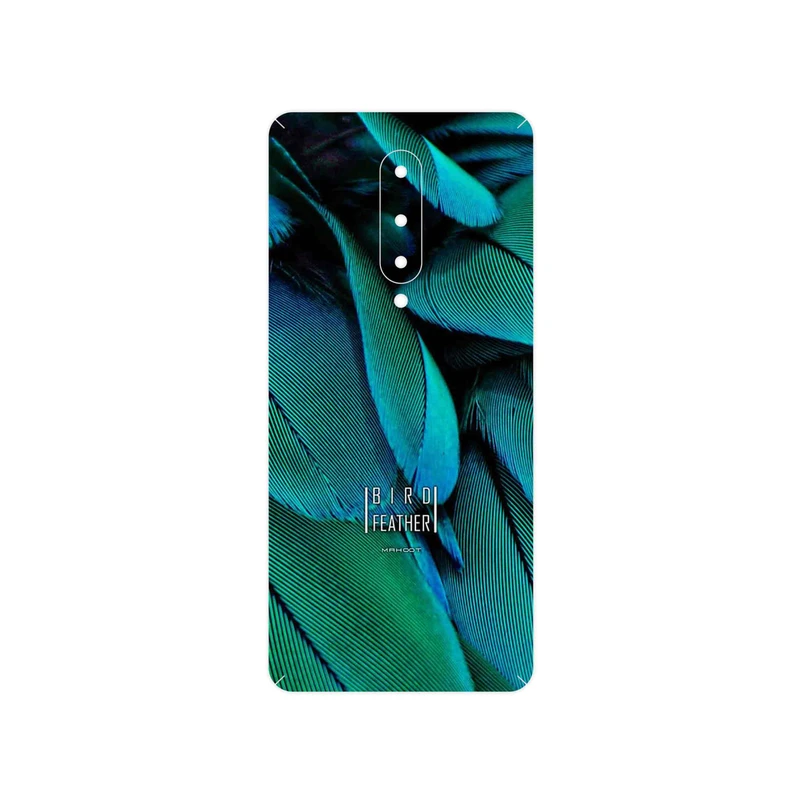برچسب پوششی ماهوت مدل Green Feather مناسب برای گوشی موبایل وان پلاس 8
