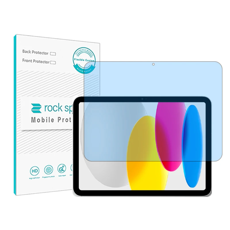 محافظ صفحه ضد اشعه آبی راک اسپیس مدل HyBLU مناسب برای تبلت اپل iPad 10.9 (2022)