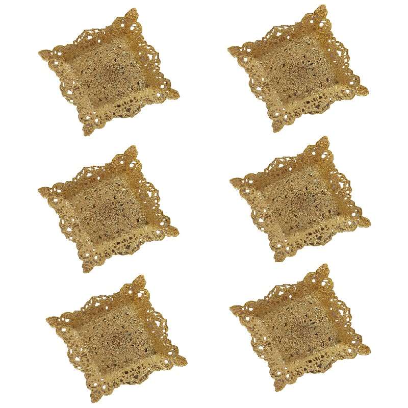 شیرینی خوری طرح پروانه مجموعه 6 عددی 