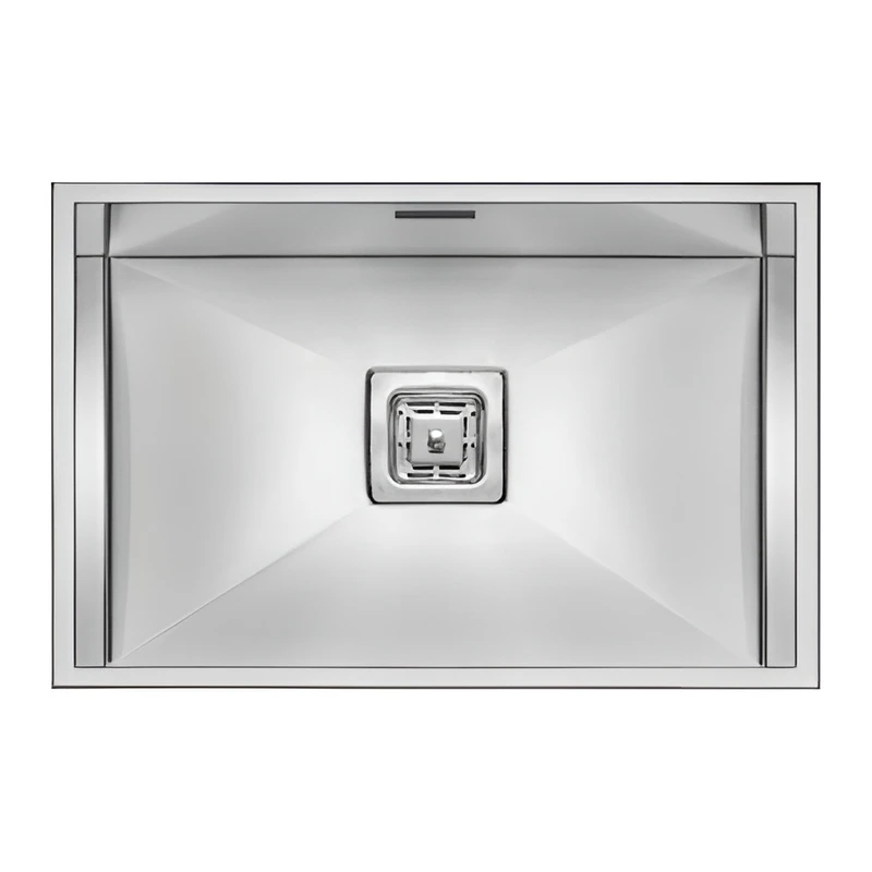 سینک ظرفشویی استیل توکار یک لگنه الکا استیل مدل 1109