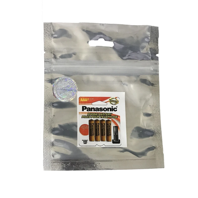 عکس شماره 7 : باتری نیم قلمی قابل شارژ پاناسونیک مدل  ni-mh-hhr-55aaab hrmr03 بسته چهار عددی