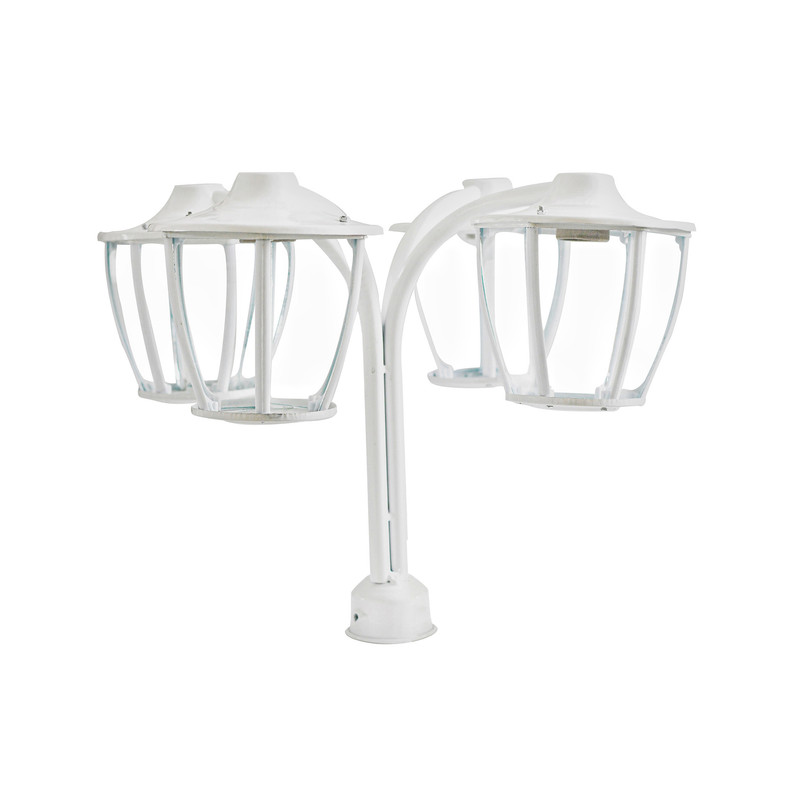 چراغ پارکی مدل سرلوله چهار شاخه P-4JC