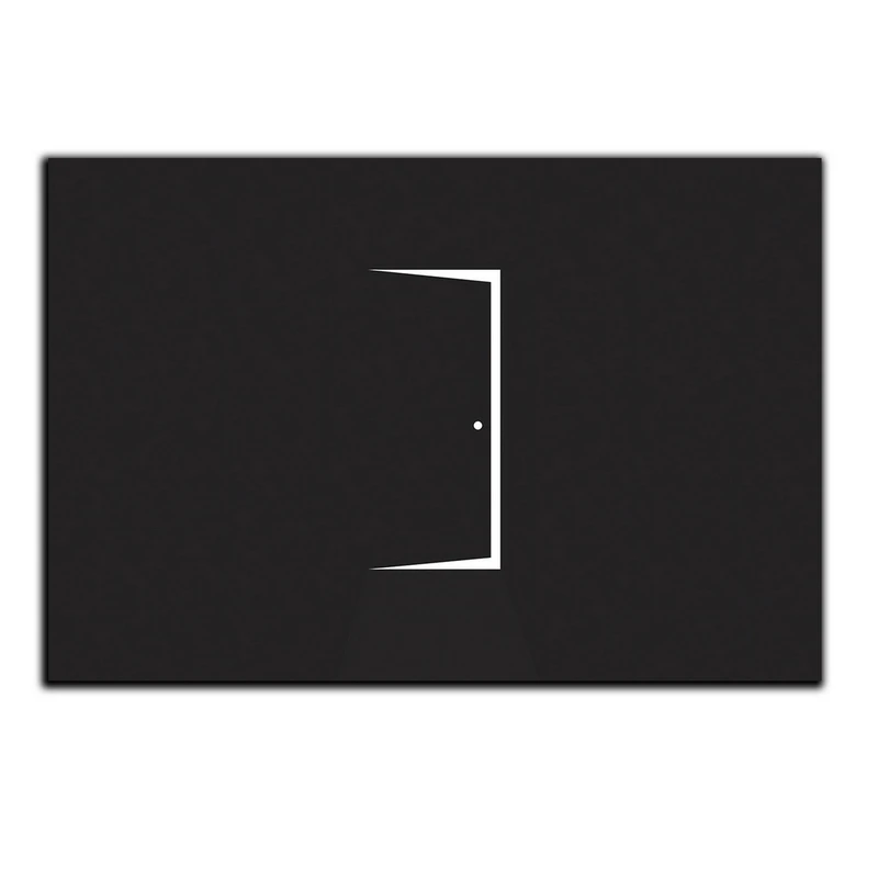 تابلو شاسی بکلیت طرح تاریکی و روزنه نور مدل SH-S5557