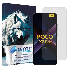 Wolf Hydrogel model Transparent Screen Protector for Xiaomi Poco X7 Pro mobile phone
