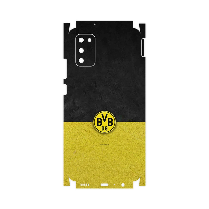 برچسب پوششی ماهوت مدل Borussia Dortmund FC-FullSkin مناسب برای گوشی موبایل سامسونگ Galaxy A02S