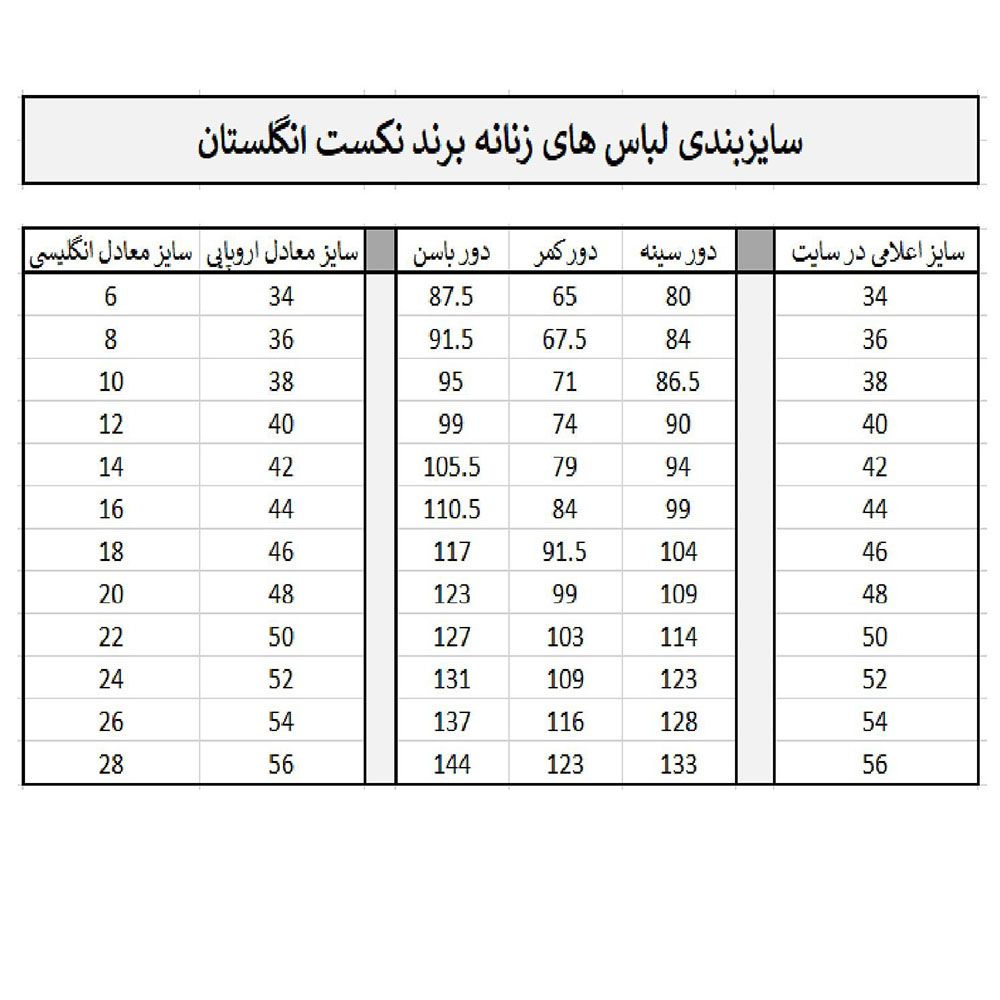 تی شرت زنانه نکست مدل 680265153 - - 4