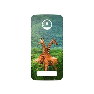 MAHOOT Giraffe Cover Sticker for Motorola Moto Z Play
