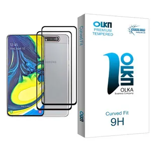 Cooling Olka Glass MIX002 Screen Protector For Samsung Galaxy A80 Pack Of 2