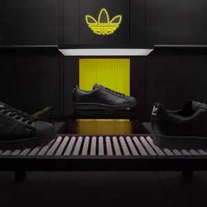 چراغ دیواری نئون دیزاین طرح Adidas-Logo_YL