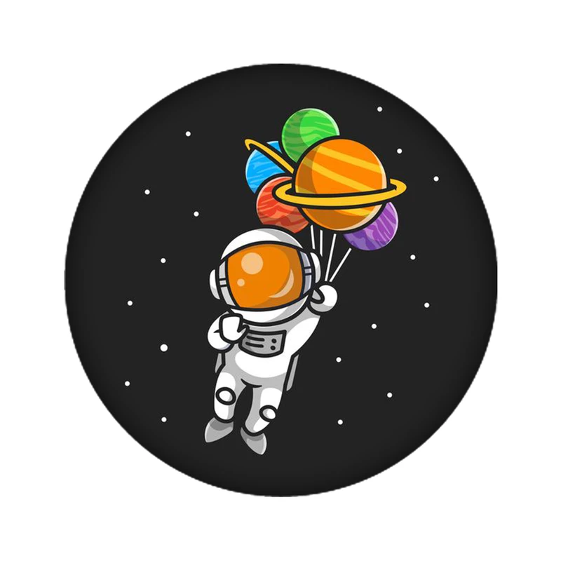 استیکر تزئینی موبایل مدل فضانورد کد 4751