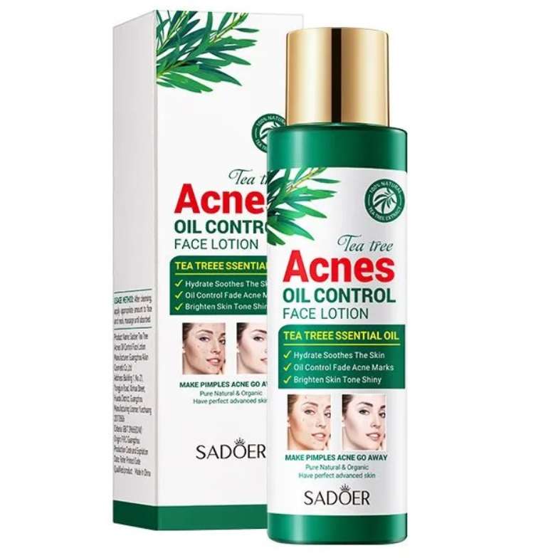 لوسیون ضد جوش سادور مدل چای سبز حجم 120 میلی لیتر