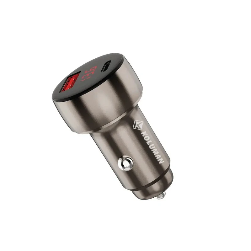 شارژر فندکی 48 وات کلومن مدل K-C108 U+C 48W