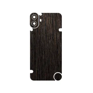 MAHOOT Dark-Gold-Stripes-Wood Cover Sticker for Nothing CMF Phone 1