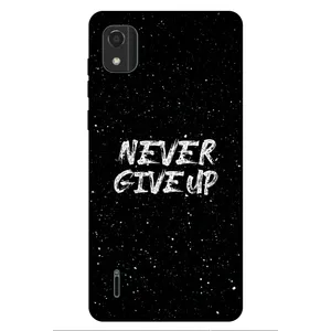 Megafone Never give up 1871 Cover For Nokia C2 2nd Edition