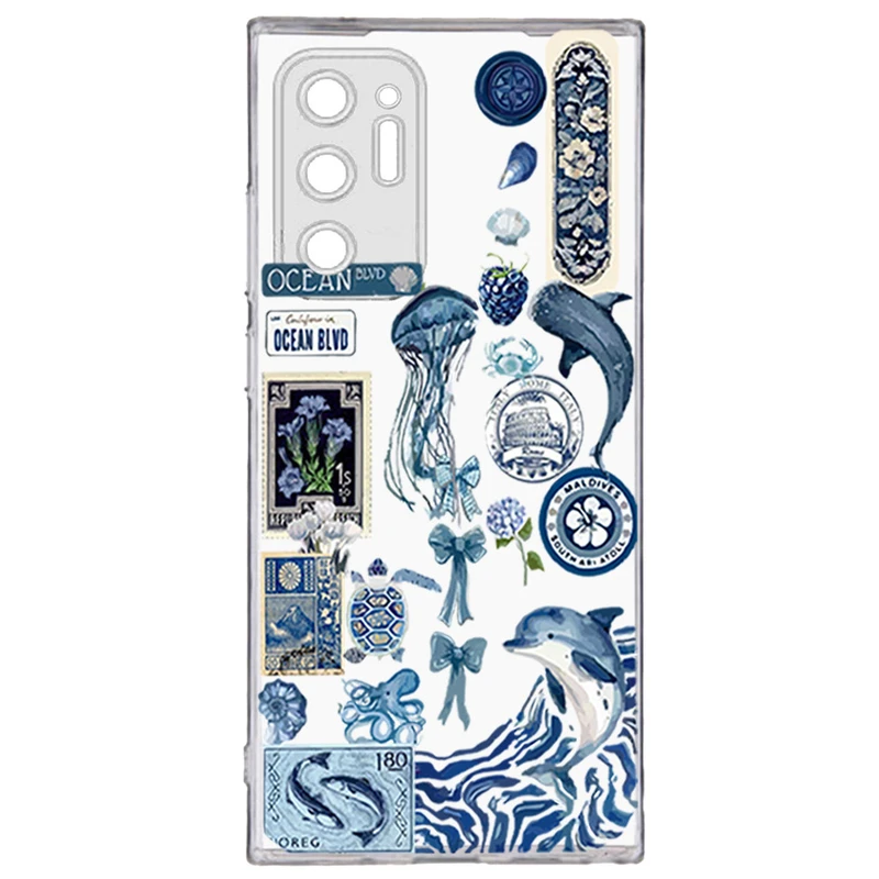 کاور طرح Summer مناسب برای گوشی موبایل سامسونگ Galaxy Note 20 Ultra  