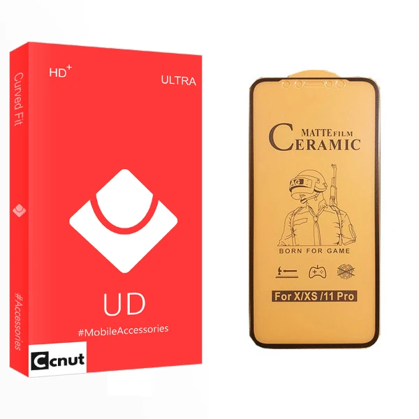 محافظ صفحه نمایش سرامیکی کوکونات مدل UD Glass مناسب برای گوشی موبایل اپل iPhone 11 Pro