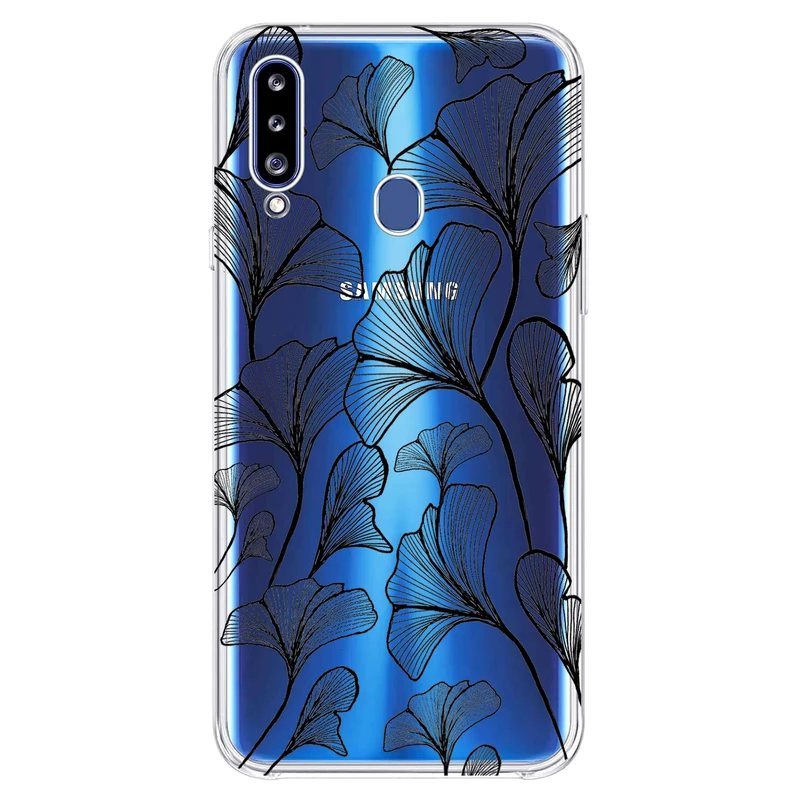 کاور مگافون طرح برگ مدل C51-B مناسب برای گوشی موبایل سامسونگ Galaxy A20 S         