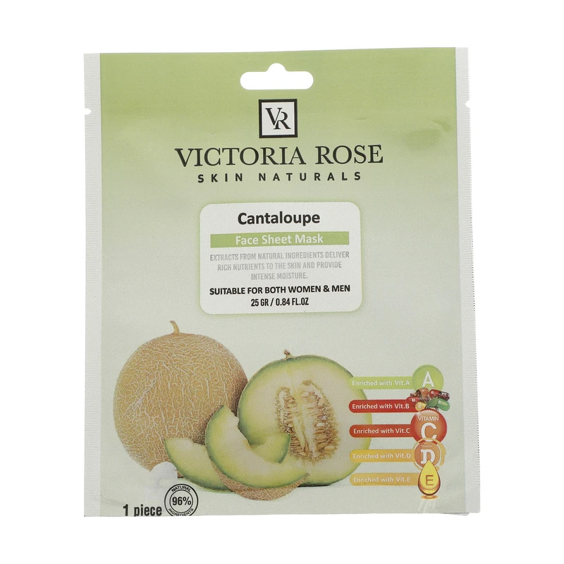 ماسک صورت ویکتوریا رز مدل Cantaloupe حجم 25 میلی لیتر