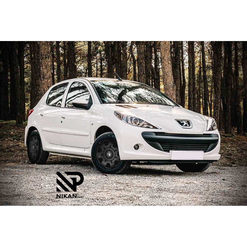 قالپاق چرخ تی پی ای مدل ِP207-B04 سایز 14 اینچ مناسب برای پژو 207 بسته 4 عددی