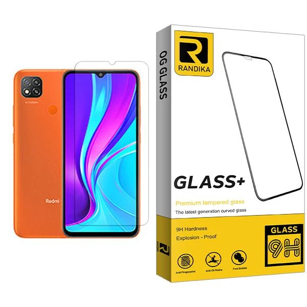 محافظ صفحه نمایش راندیکا مدل Randika Glass MIX001 مناسب برای گوشی موبایل شیائومی Redmi 9 (India)
