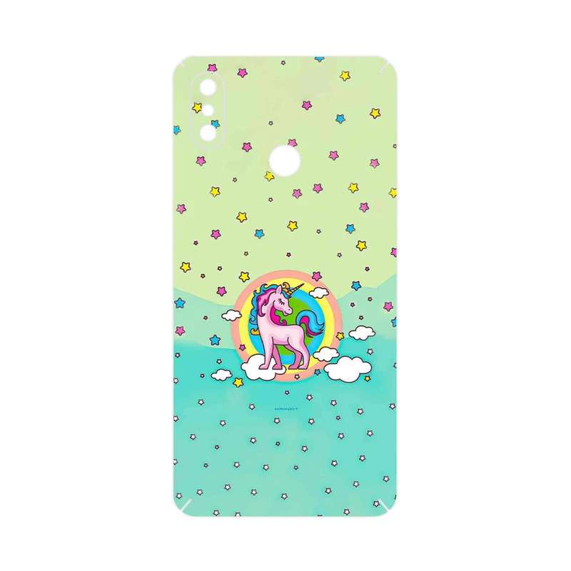 برچسب پوششی ماهوت مدل Rainbow unicorn adventure مناسب برای گوشی موبایل شیائومی Mi Max 3
