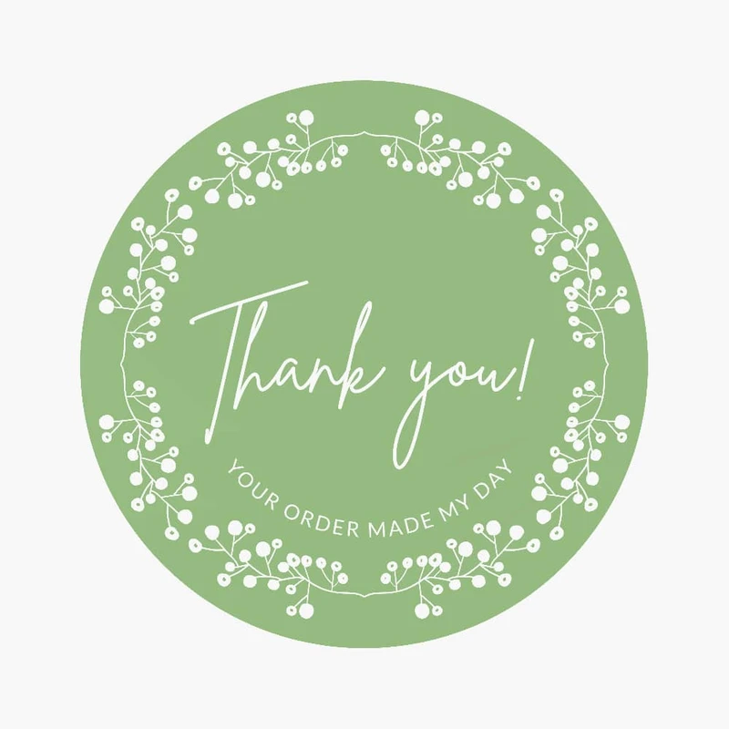 استیکر طرح تشکر مدل زیبا