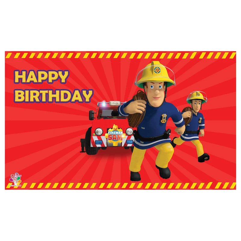  بنر تولد طرح سام آتش نشان کد 087