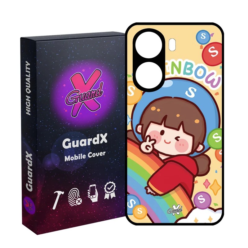 کاور گارد ایکس طرح Girl مدل 10520 مناسب برای گوشی موبایل شیائومی Poco X7 Pro