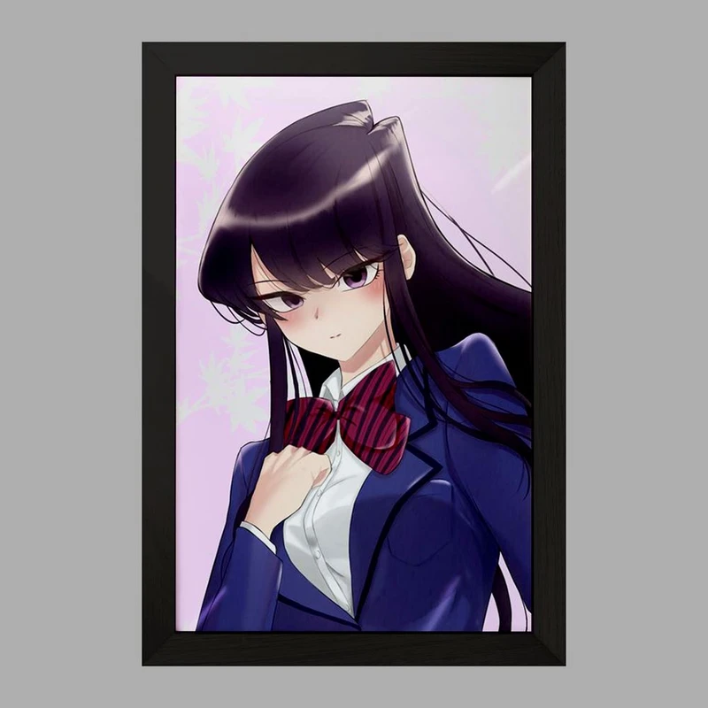 تابلو خندالو مدل انیمه کومی سان  کد 16070