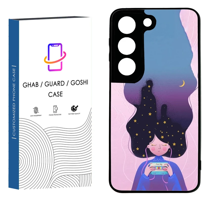 کاور قاب گارد گوشی طرح دخترانه کد 38 - TPU مناسب برای گوشی موبایل سامسونگ Galaxy S21 FE