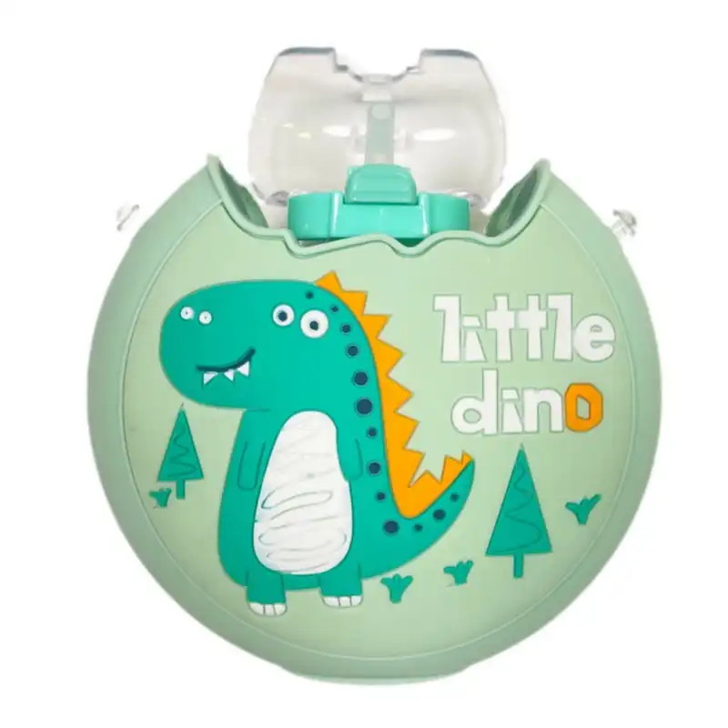 قمقمه مدل دوناتی طرح دایناسور گنجایش 0.38 لیتر