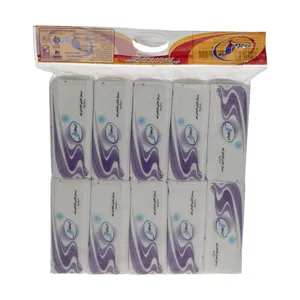 دستمال کاغذی 100 برگ تیهو کد 002 بسته 10 عددی
