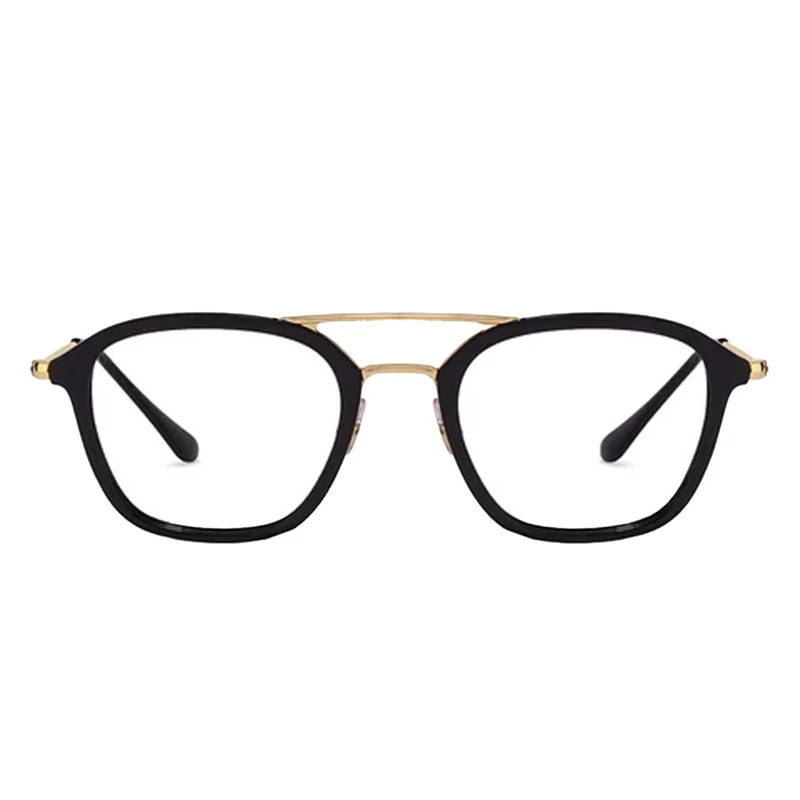 فریم عینک طبی مربعی ری بن مدل 0RX7098-5633-50 مناسب برای صورت بیضی، قلب و گرد