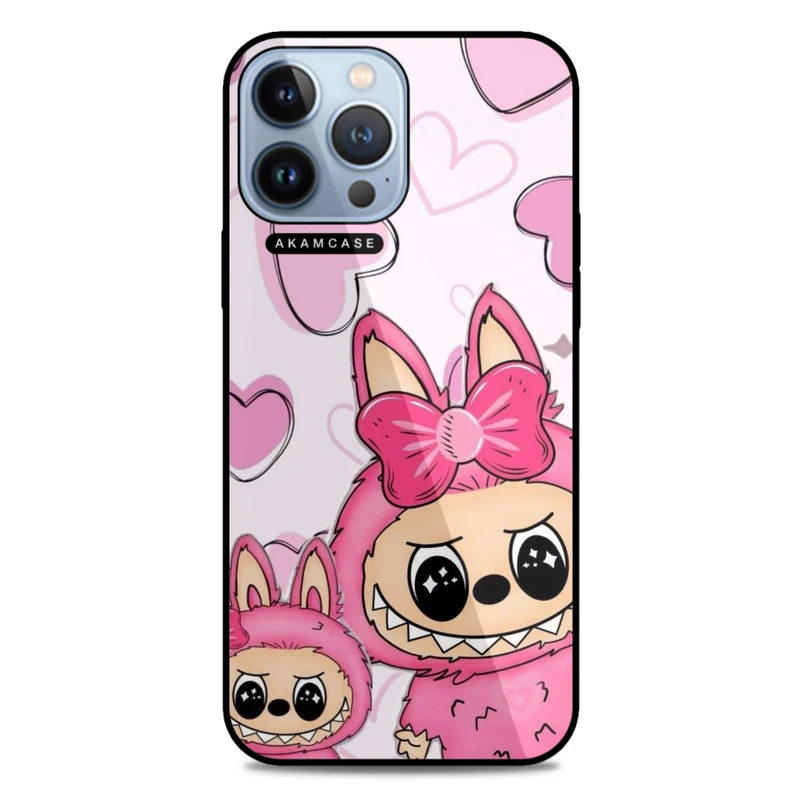 کاور آکام مدل AMC-WA13PROMAX-LABUBU-13 مناسب برای گوشی موبایل اپل iPhone 13 Pro Max