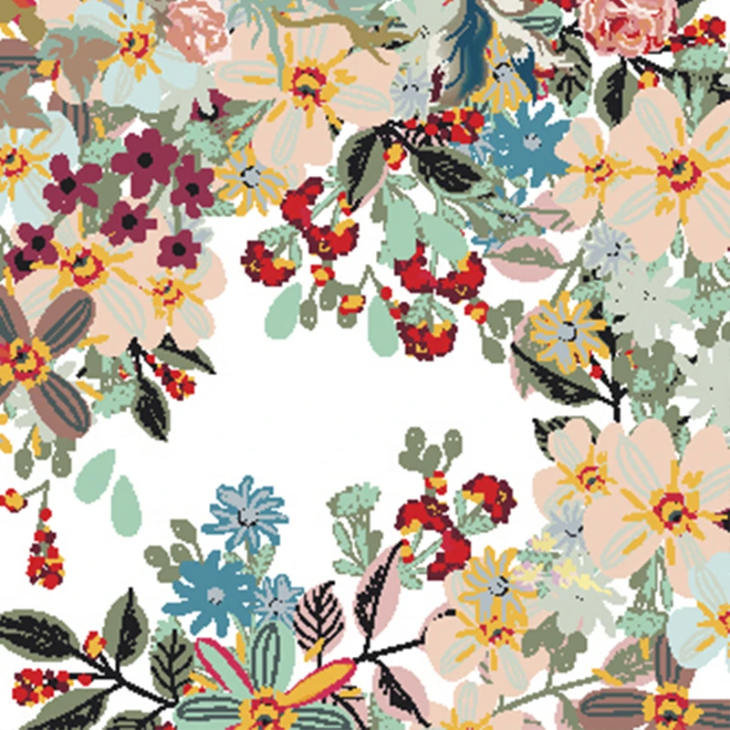 رومیزی مدل مخمل RM0023 سایز 95x95 سانتی‌متر