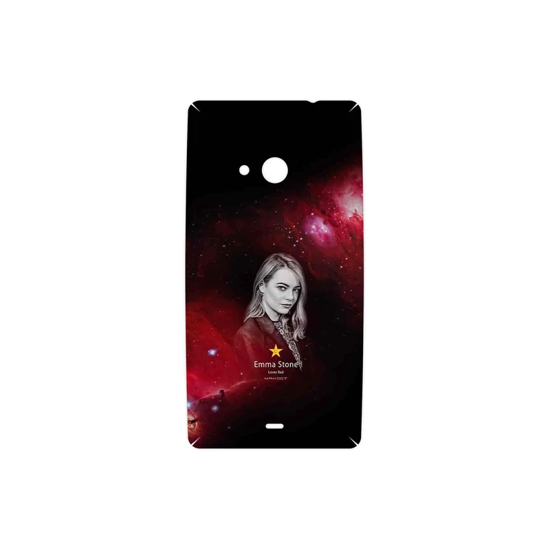 برچسب پوششی ماهوت مدل Emma Stone مناسب برای گوشی موبایل مایکروسافت Lumia 535