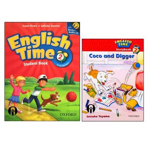 کتاب English Time 2 اثر Susan Rivers And Setsuko Toyama انتشارات الوندپویان دو جلدی