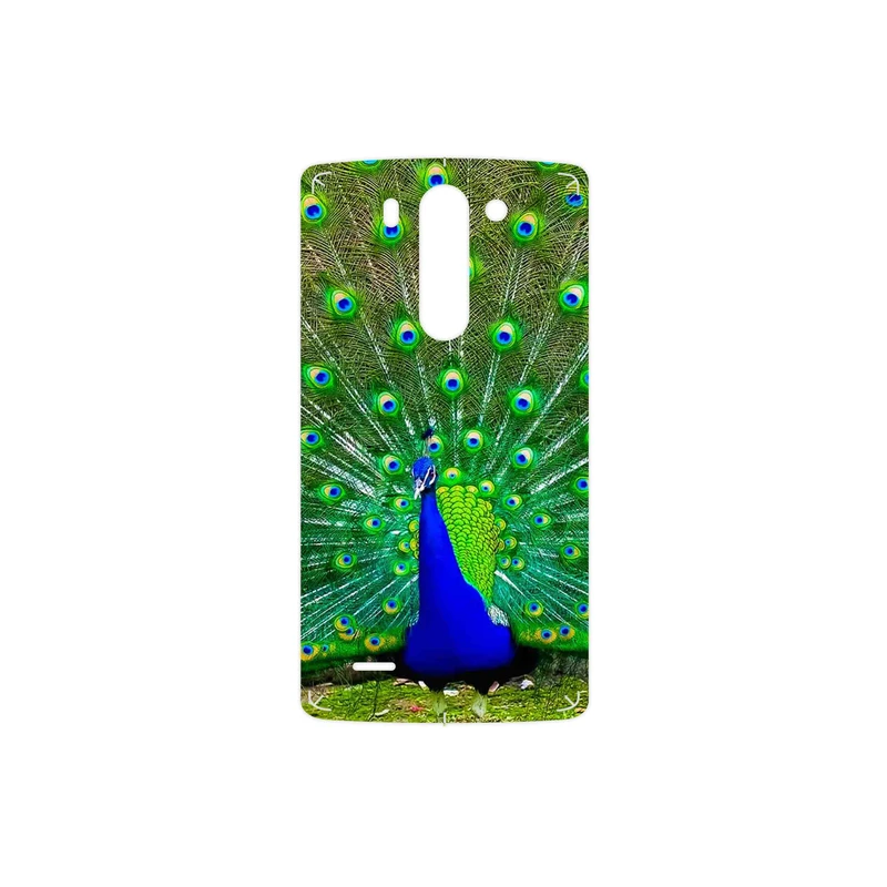 برچسب پوششی ماهوت مدل Peacock مناسب برای گوشی موبایل ال جی G3 Beat