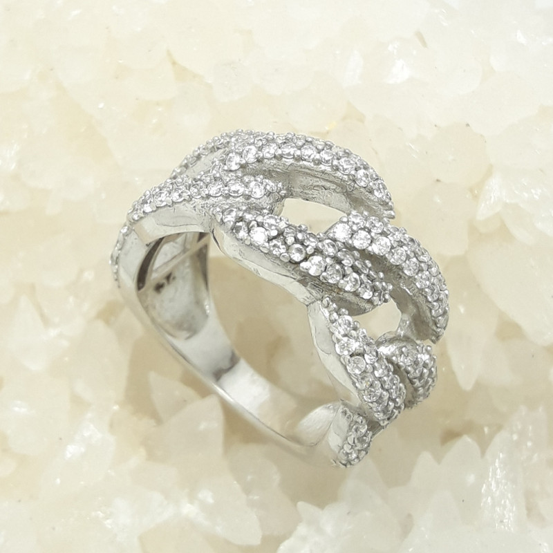 انگشتر نقره زنانه کد 10037 انگشتر نقره زنانه کد 10037