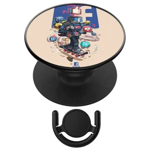 پایه نگه دارنده گوشی موبایل پاپ سوکت آکام  مدل APSC01841 به همراه پاپ کلیپ