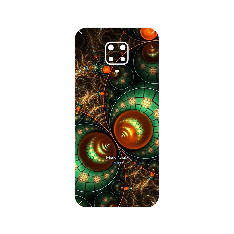 برچسب پوششی ماهوت مدل Mathematical Geometric Shape 3 مناسب برای گوشی موبایل شیائومی Redmi Note 9 Pro