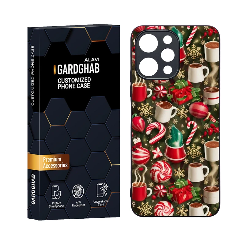 کاور گارد قاب علوی مدل دورژله ای فانتزی مناسب برای گوشی موبایل شیائومی Poco M6 pro 5G