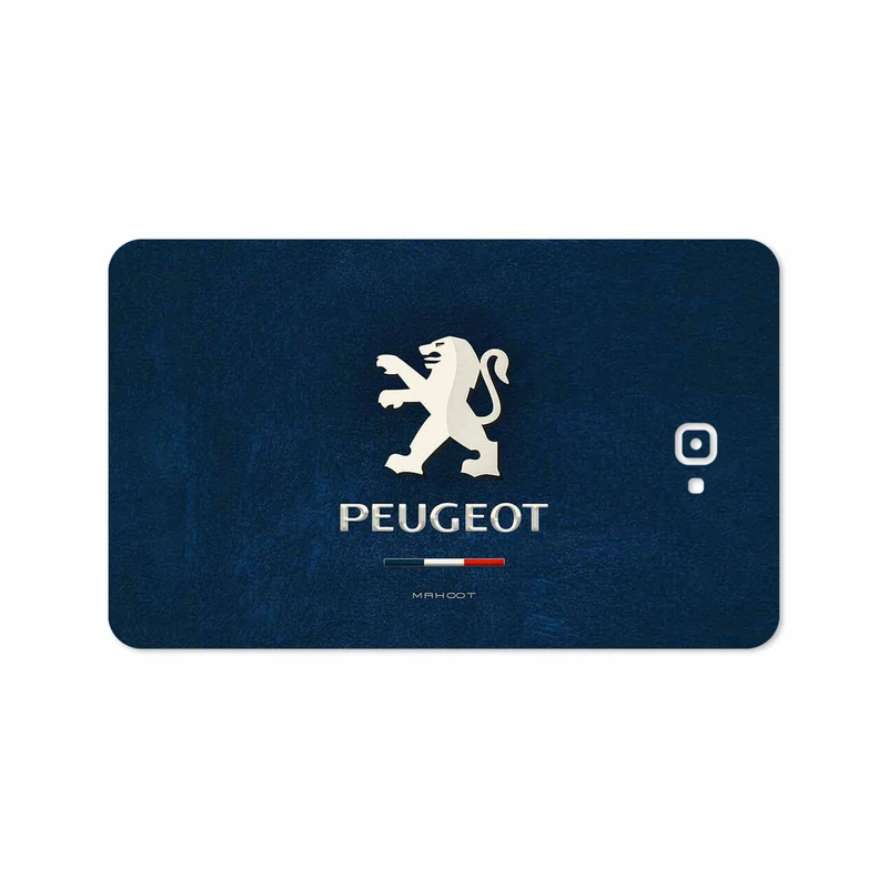 برچسب پوششی ماهوت مدل Peugeot-Logo مناسب برای تبلت سامسونگ Galaxy Tab A 10.1 2016 T580