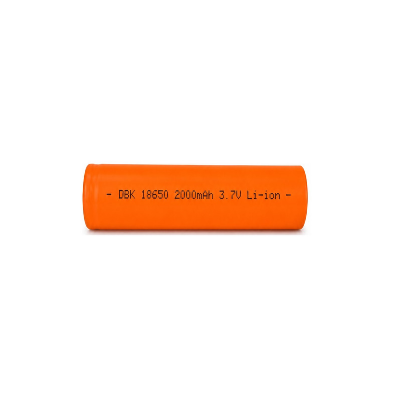 باتری لیتیومی دی بی کی مدل DBK 18650 2000mAh 3.7V LI-ION ظرفیت 2000 میلی آمپر ساعت