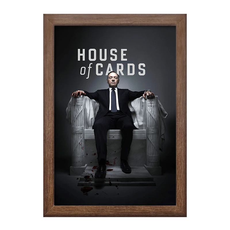 تابلو خندالو طرح سریال House Of Cards کد 28146