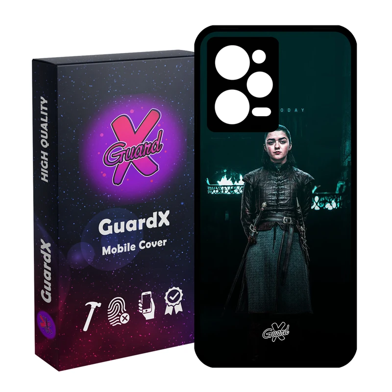 کاور گارد ایکس طرح آریا مدل Glass10421 مناسب برای گوشی موبایل شیائومی Redmi Note 12 Pro 5G/Poco X5 Pro 5G/Note 12 Pro Pro speed