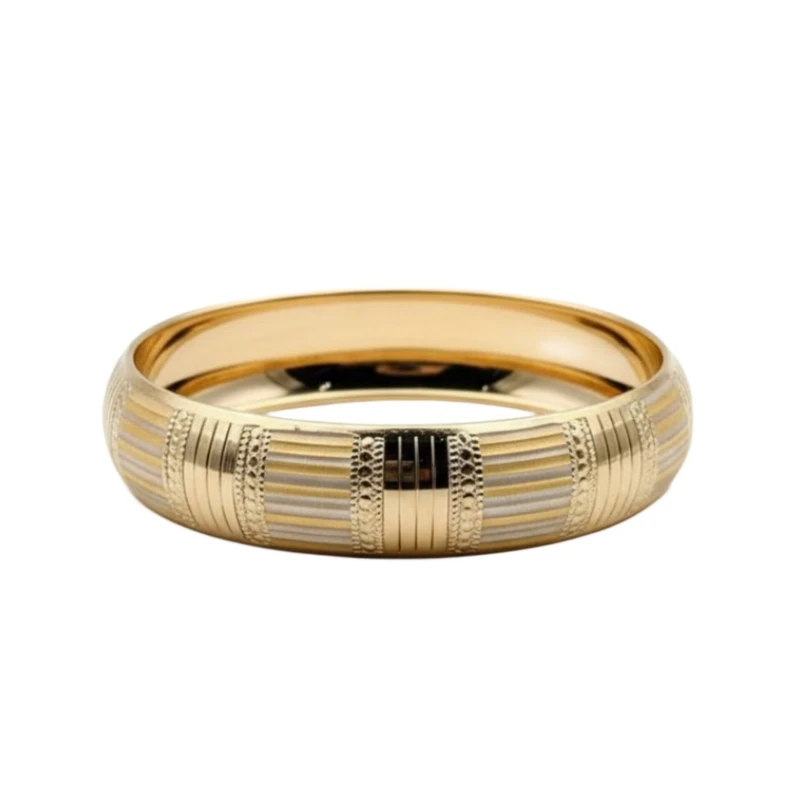 النگو طلا 18 عیار زنانه طلای کامک مدل زیرو سایز 2
