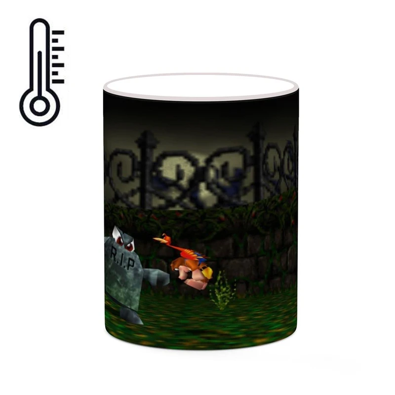 ماگ حرارتی کاکتی مدل بازی Banjo-Kazooie کد mgh27571